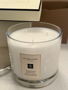 Jo Malone Giant Wood Sage &Sea Salt Scented Candle 600g New in box Best gift GWP